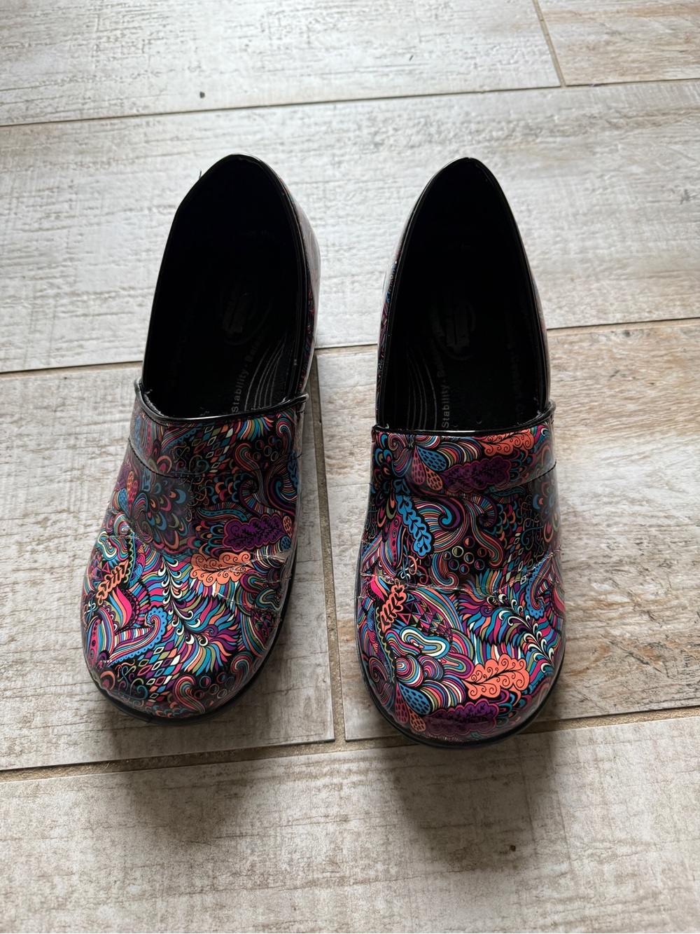 Easy Works by Easy Street Lyndee Clogs Size 10W